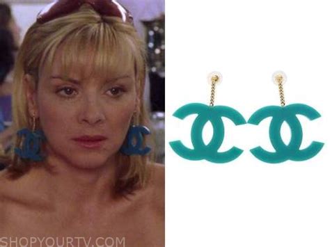 samantha sex and the city chanel earrings|‘And Just Like That’: Scene.